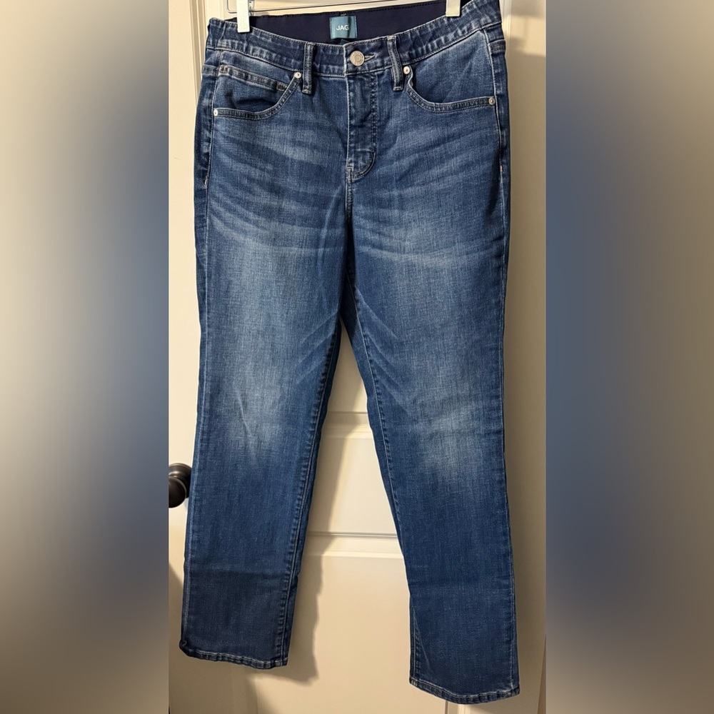 Jag Jeans Women's Straight Leg Blue Jeans EUC never